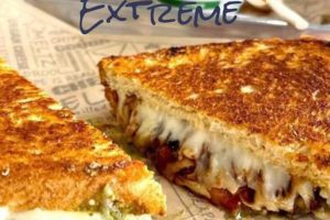 Meltz Bend Cheesey Grilled Cheese Sandwich