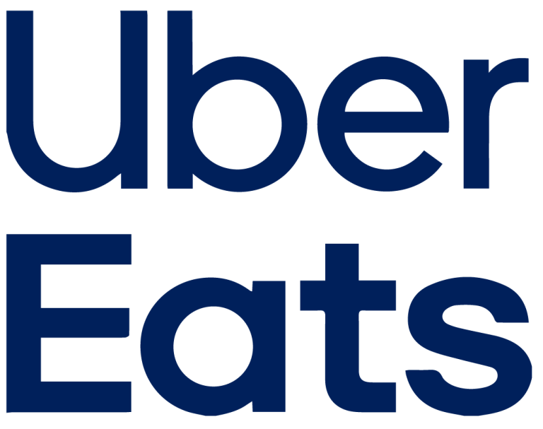 Uber Eats Logo Blue
