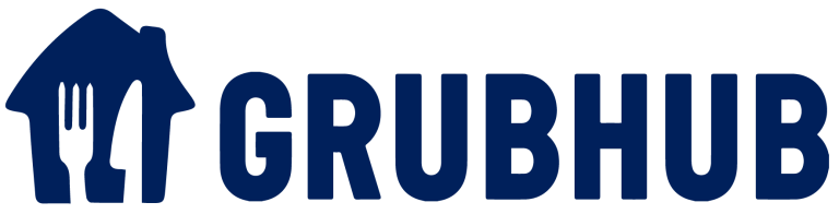 GrubHub Logo Blue