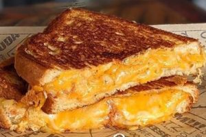 Meltz Bend Grilled Cheese Sandwich